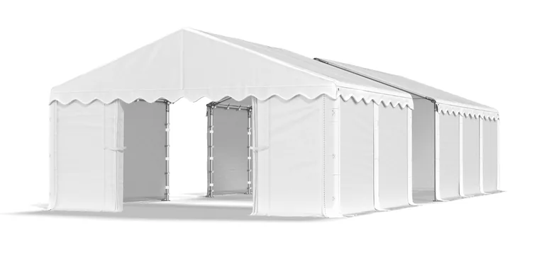 Skladová hala 6×20×2 m (oceľ + PVC 600g)
